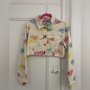 Guess Women J Balvin Crop Jacket